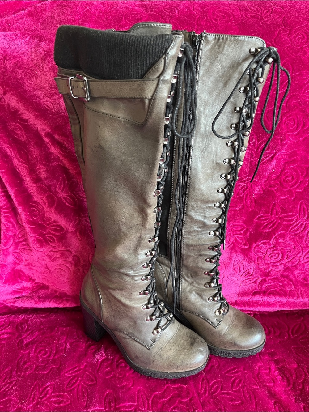 Women’s Tall Lace-Up Boots